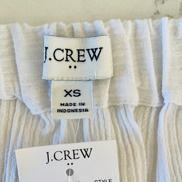 J.Crew White Pull-on wrap cover-up skirt - Picture 7 of 13